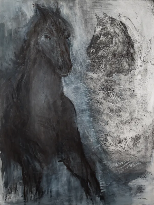 Therese Eisenmann, Pferde träumen Pferde, 2020