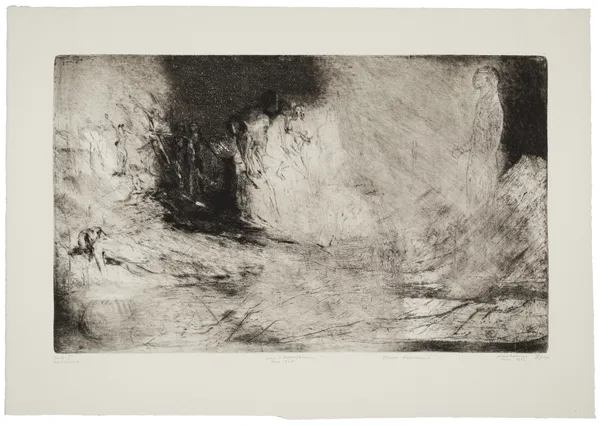 Therese Eisenmann, Hexenskizzen Blatt I, III/10, Mai 1977