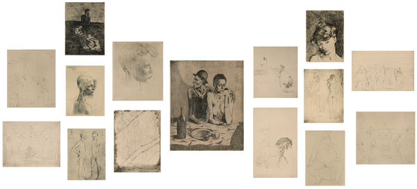 PABLO PICASSO, The Saltimbanque Suite | La suite des saltimbanques, 1904-5/1913