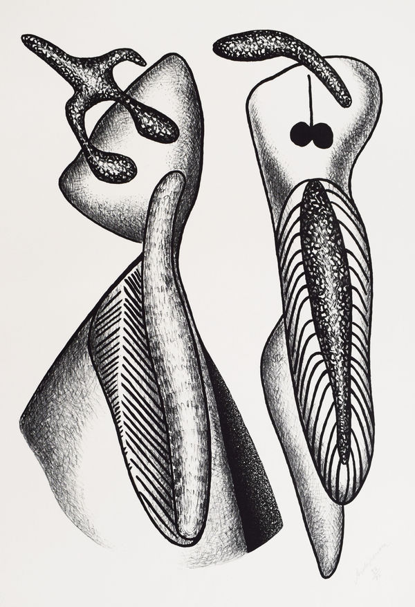 ALEXANDER ARCHIPENKO, The Mannequins, from: Living Forms | Les mannequins: Les formes vivantes, 1963