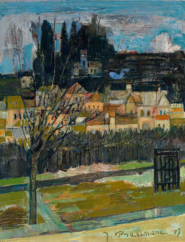 JOSEPH PRESSMANE, Village Landscape