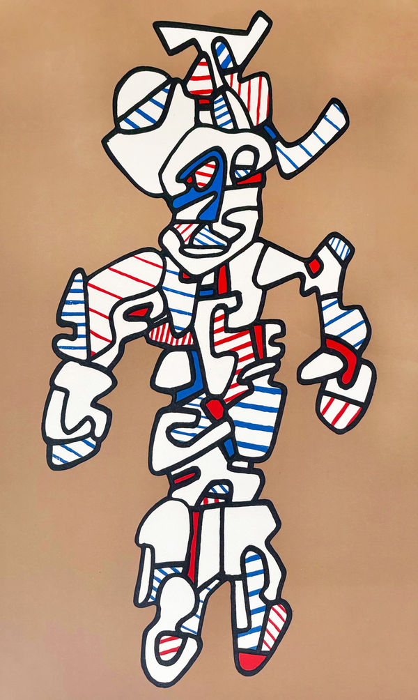 JEAN DUBUFFET, The Superintendent | Le Surintendant, 1972