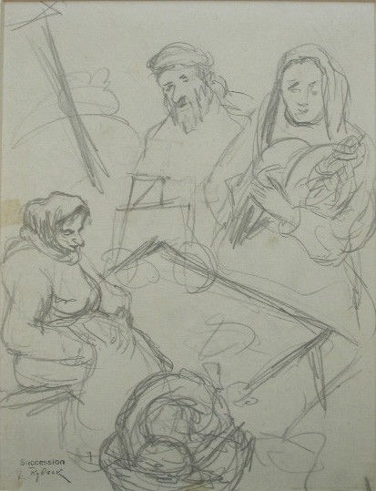 ISSACHAR RYBACK, Market Scene