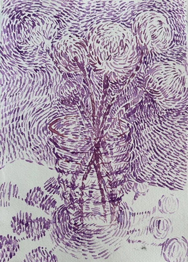 Flowers in the Nanushka Window