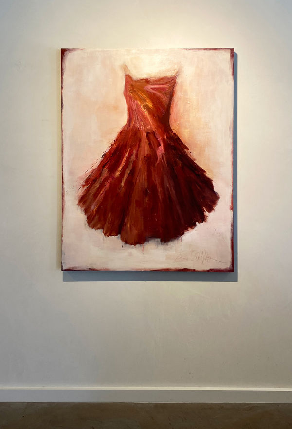 Installation view of Fire in my soul