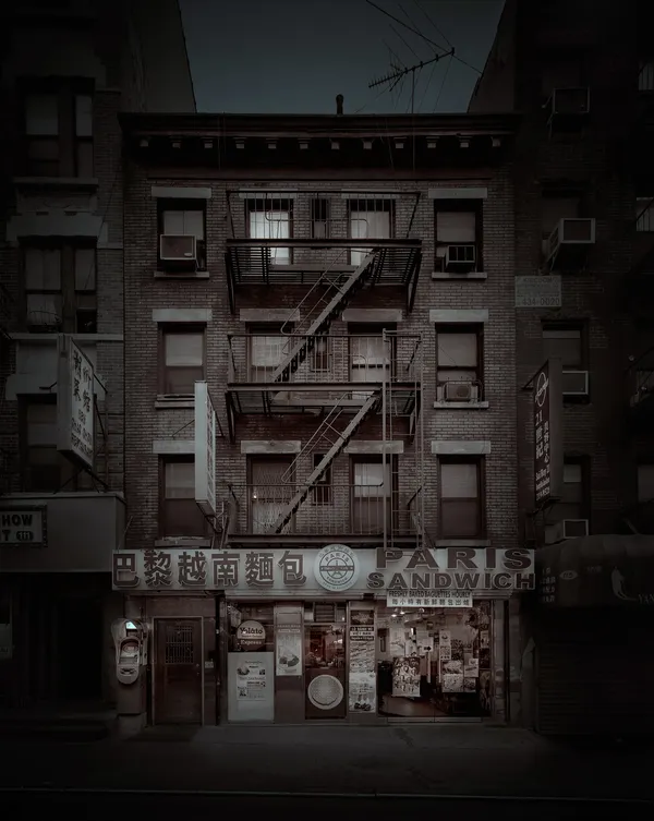 Michael massaia photograph of paris sandwich in new york city