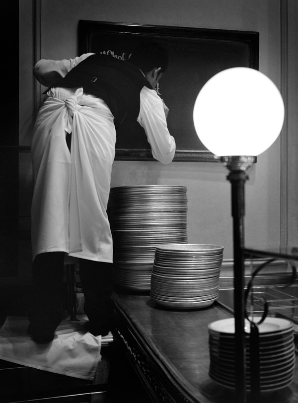 Jason Langer black and white photograph