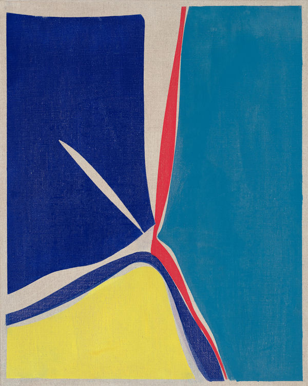 Freeman oil on linen abstract painting