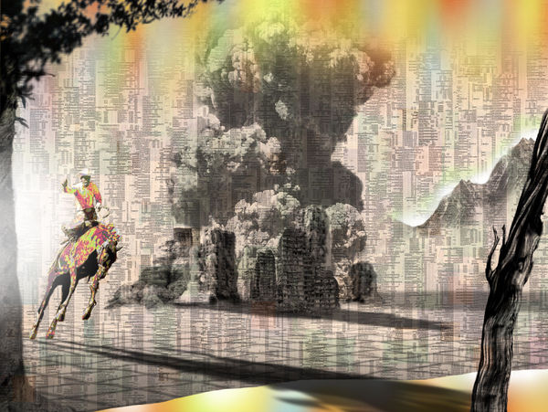 Rider, 2006 Inkjet print 84 x 104 cm 33 1/2 x 41 in