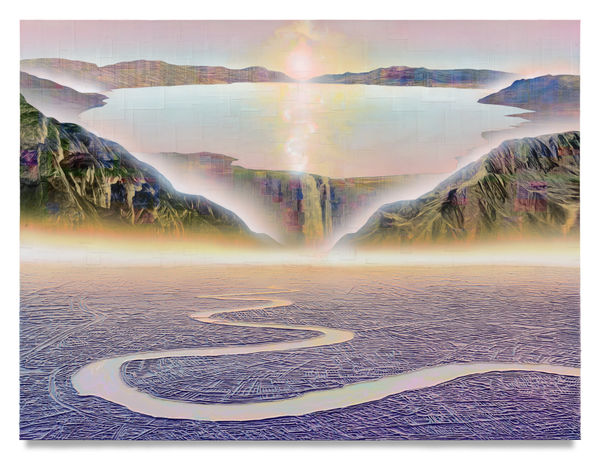 Gordon Cheung, Heavenly Lake, 2022