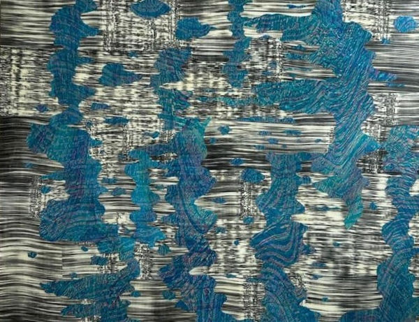 No Comment, 1999 Collage on canvas