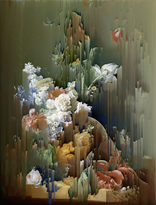 Jan van Huysum I (New Order), 2014 Archival inkjet print on coated Hahnemühle Photo Rag Bright White 308 gsm paper 153 x 117 x 5 cm