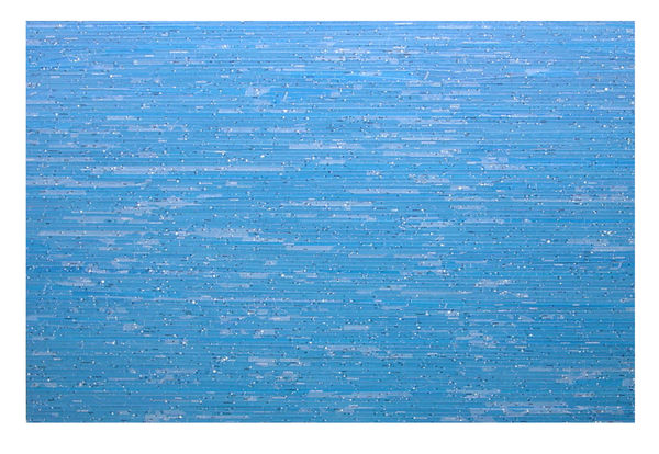 Electronic Miasma, 2002 Starchart on board 51 x 76 x 2.5 cm 20 x 30 x 1 in