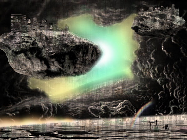 Floating Worlds (after G. Brown, C. Foss and J. Martin), 2006 Inkjet print 84 x 104 cm 33 1/2 x 41 in