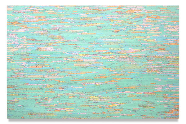 Edges of the World, 1998 World map on board 70 x 100