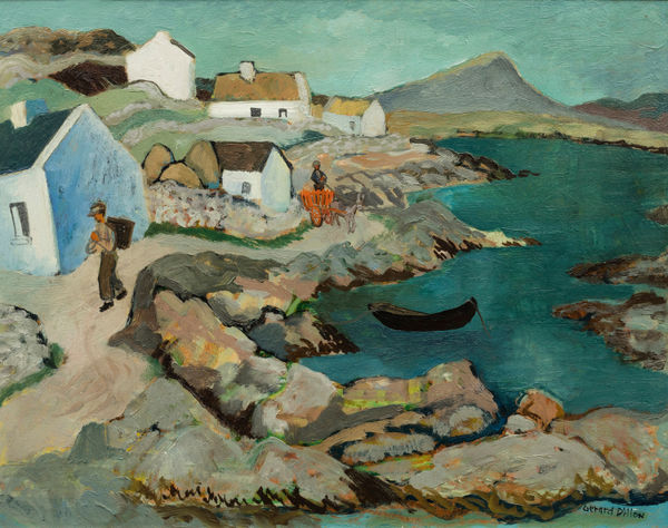 Road By The Tide, c. 1950 Gerard Dillon