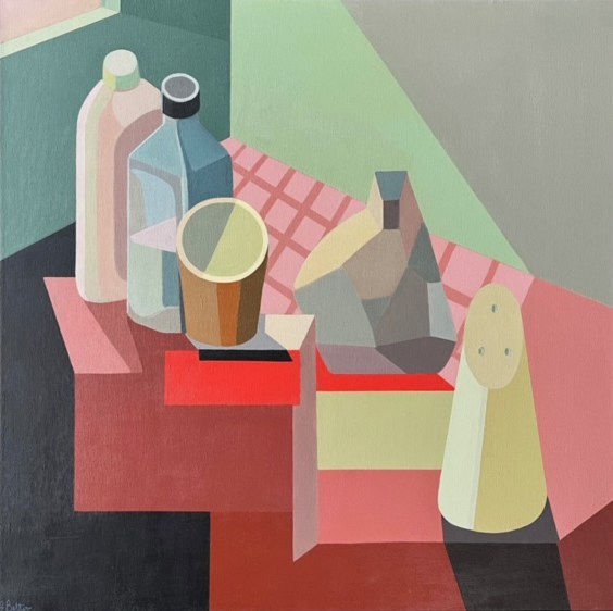 Still Life with Concrete Vase