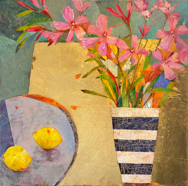 Oleander and Two Lemons