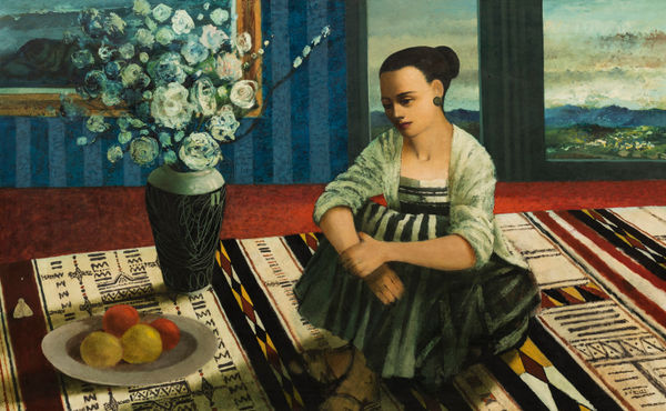 Girl On A Rug, c.1960 Daniel O'Neill