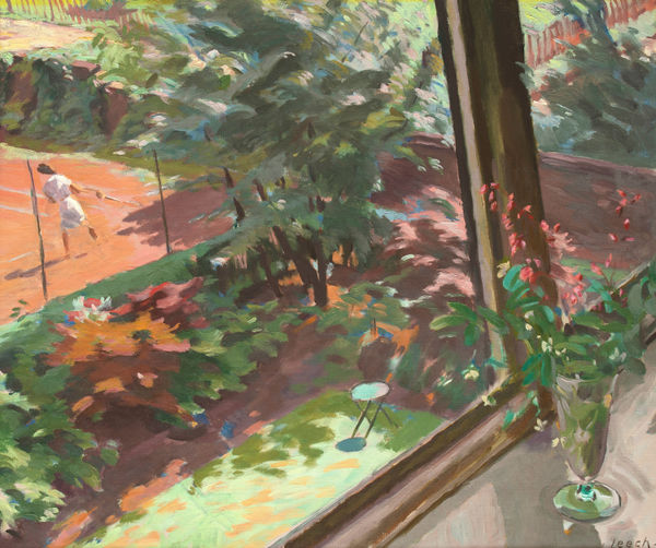 Tennis Court, c. 1938 - 47 William John Leech