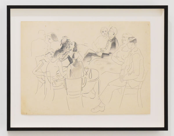 Dame Louise Henderson, Untitled [Pub Scene]
