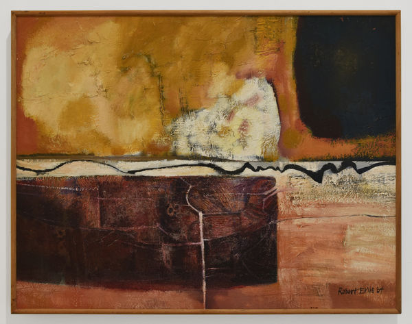 Robert Ellis, City Landscape Traversed by a River, 1964