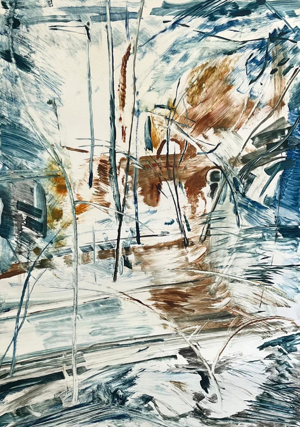 Calum McClure, Down to the Road, 2024