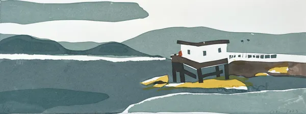 Martha and Catherine Orbach, Old Pier, Achnacroish, 2023