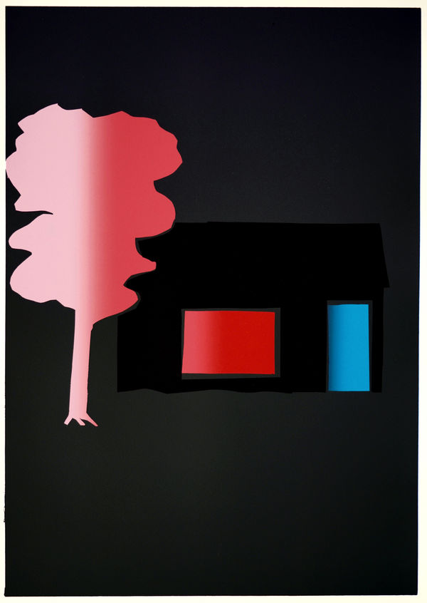 Tom Hammick, Pink Tree, 2020