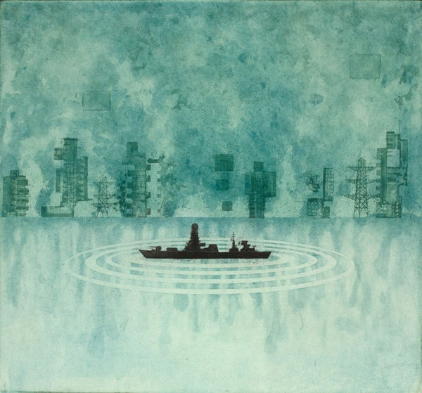 Alasdair Wallace, Ship, 2017