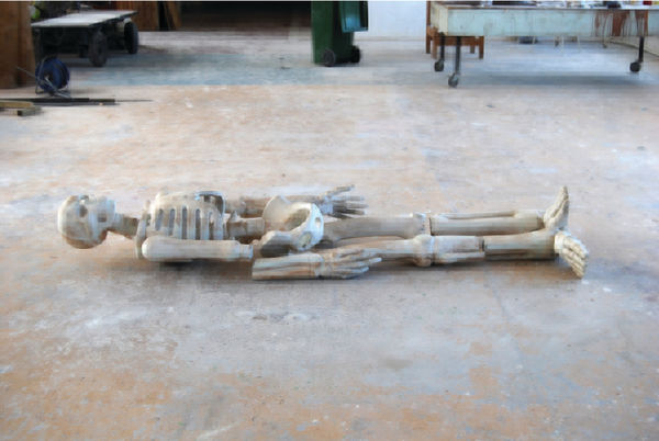 Kenny Hunter, Pieces of a Man, 2013