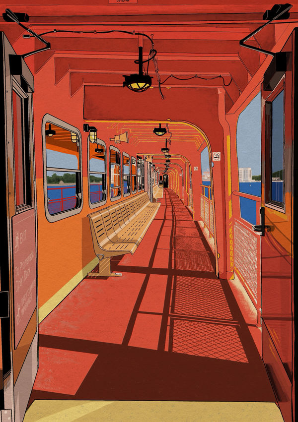 Peter Collins, Staten Island Ferry, NYC