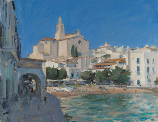 Tom Hoar, Portdoguer Beach, Iglesia Santa Maria de Cadaqués