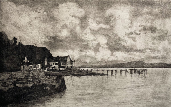 Clive Ramage, The Old Pier, Aberdour