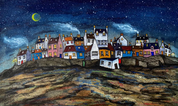 Clive Ramage, East Neuk, Starry Night, 2021