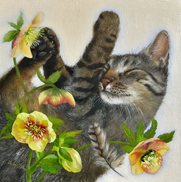 Lesley McLaren, Hiding Behind the Hellebored