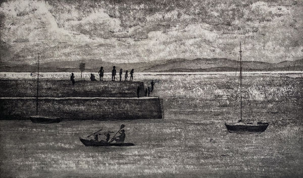 Clive Ramage, A Hot Summer's Day, Elie