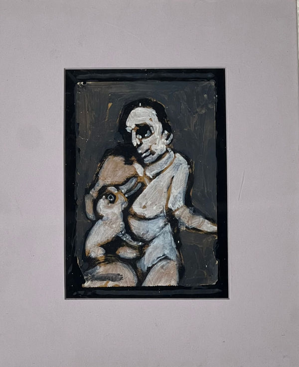 Balcomb Greene, Figure with Duck