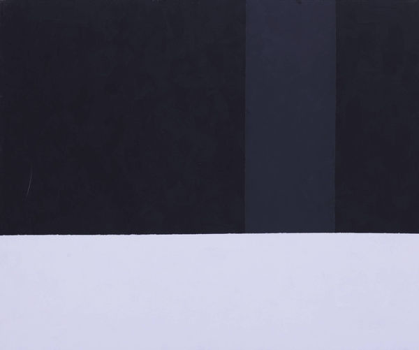 Nikita Alekseev, WINTER LANDSCAPE WITH BLACK SKY • ЗИМНИЙ ПЕЙЗАЖ С ЧЁРНЫМ НЕБОМ, 2013
