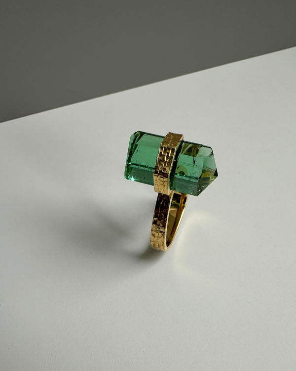 Tourmaline Crystal Ring, 2022