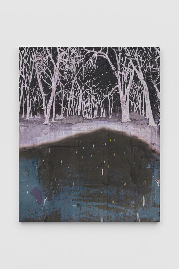 Michael Raedecker, koan, 2022