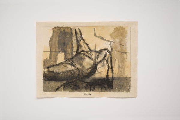 Miguel Ybáñez, Disuelto entre negra tinta y sulfuro de hierro, 2020