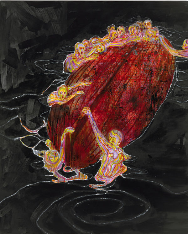 Daniel Richter, Flash (small version), 2009