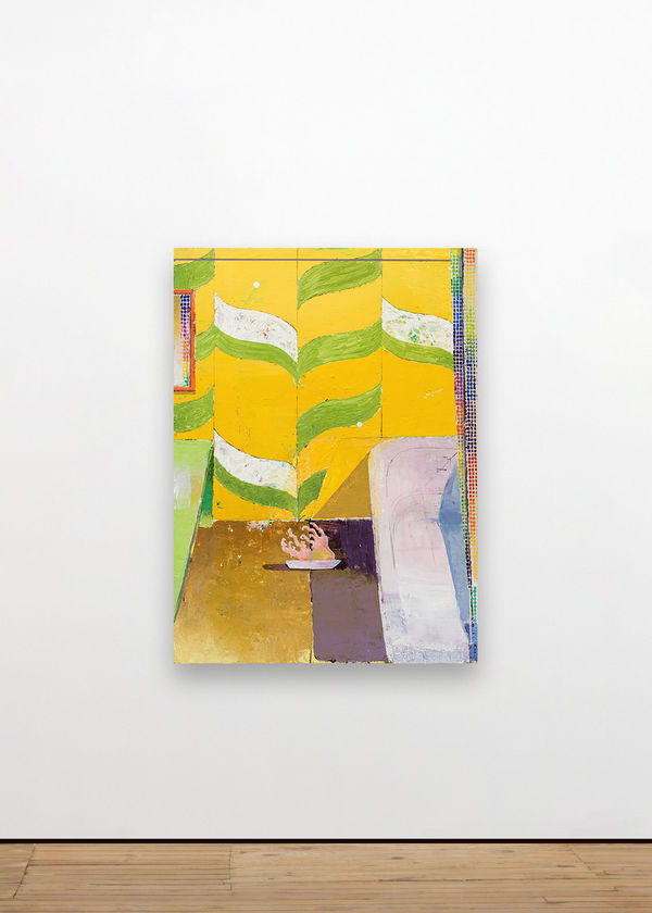 Matthias Weischer, Riff, 2022