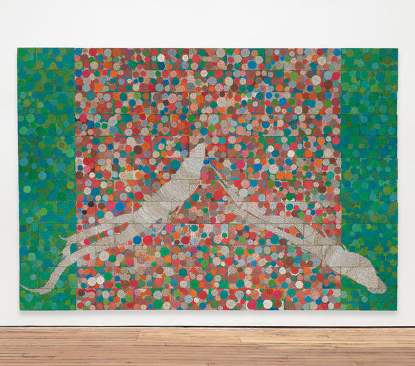 Elias Sime, Tightrope: Evolution (1), 2017