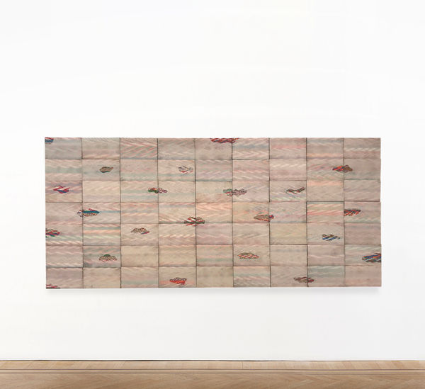 Elias Sime, Tightrope: Behind the Cloud (1), 2017