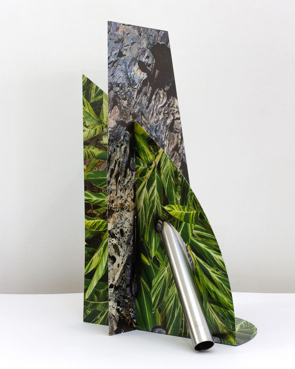 Letha Wilson, Lava and Leaves with Pipe, 2021