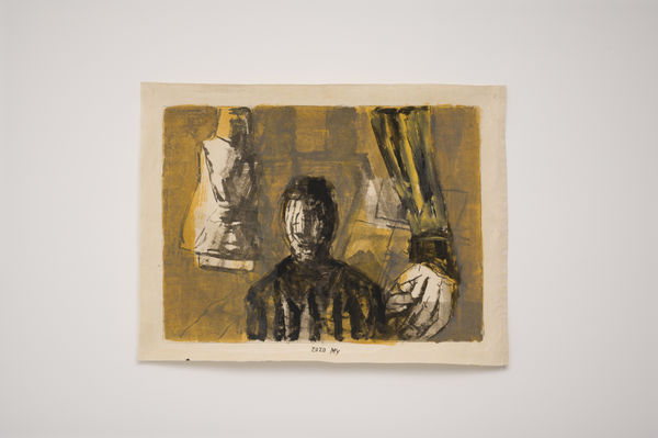 Miguel Ybáñez, Disuelto entre negra tinta y sulfuro de hierro, 2020