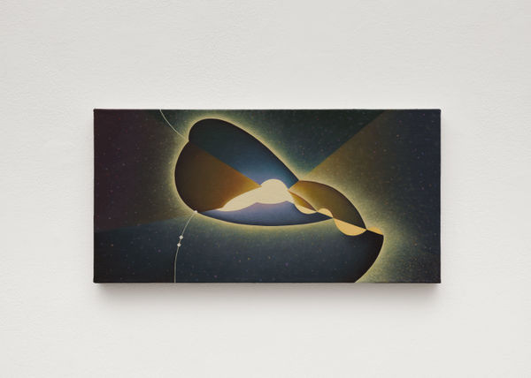 Angela Heisch Small Dawn, 2025 Oil on linen 25.6 x 51 cm | 10 1/8 x 20 1/8 in