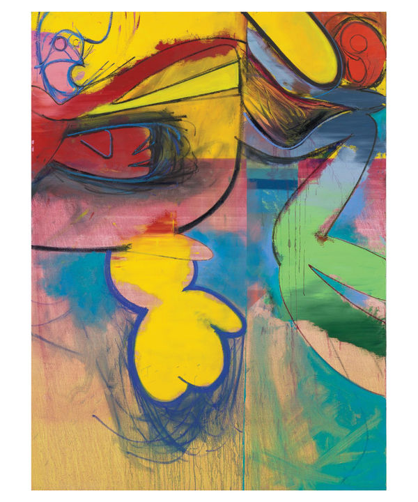 Daniel Richter, the rise of fascism, 2019